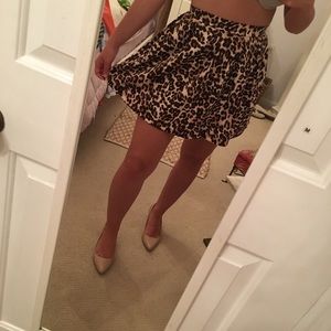 Pitaya cheetah print skirt